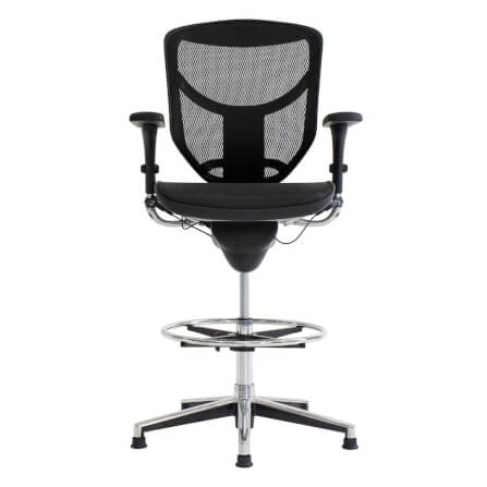 เก้าอี้บาร์ DF PROCHAIR รุ่น EJ-LF สีดำ_1
